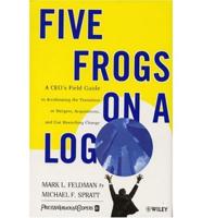 Five Frogs on a Log
