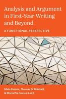Analysis and Argument in First-Year Writing and Beyond