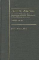 Political Analysis, Volume 3