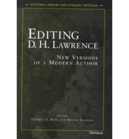 Editing D. H. Lawrence