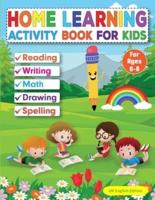 Home Learning Activity Book for Kids