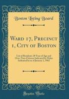 Ward 17, Precinct 1, City of Boston