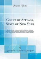 Court of Appeals, State of New York