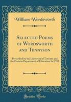 Selected Poems of Wordsworth and Tennyson