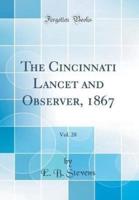 The Cincinnati Lancet and Observer, 1867, Vol. 28 (Classic Reprint)