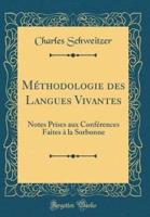 Methodologie Des Langues Vivantes