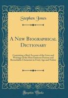 A New Biographical Dictionary