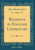 Readings in English Literature (Classic Reprint)