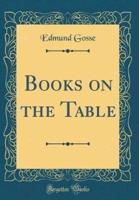 Books on the Table (Classic Reprint)