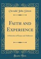 Faith and Experience