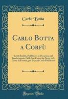 Carlo Botta a Corfu