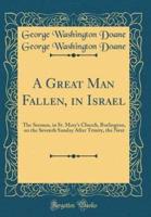 A Great Man Fallen, in Israel