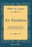 An Address