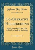 Co-Operative Housekeeping