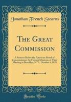 The Great Commission