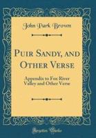 Puir Sandy, and Other Verse