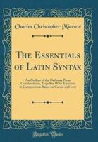 The Essentials of Latin Syntax