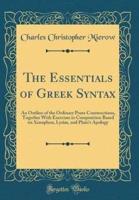 The Essentials of Greek Syntax