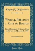 Ward 4, Precinct 1, City of Boston