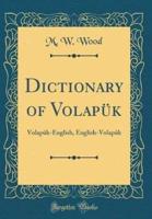 Dictionary of Volapï¿½k