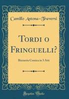 Tordi O Fringuelli?