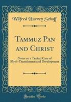 Tammuz Pan and Christ