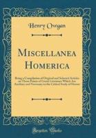 Miscellanea Homerica