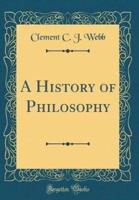 A History of Philosophy (Classic Reprint)