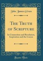 The Truth of Scripture