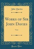 Works of Sir John Davies