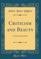 Criticism and Beauty