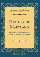 History of Maryland