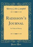 Radisson's Journal
