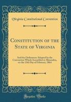 Constitution of the State of Virginia