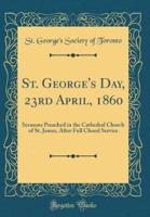 St. George's Day, 23rd April, 1860