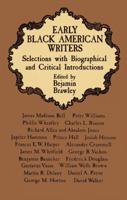 Early Negro American Writers;