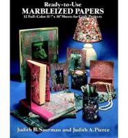 Ready-to-Use Marbleized Papers