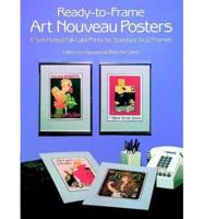 Ready-to-Frame Art Nouveau Posters