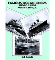 Famous Ocean Liners Photo Postcards
