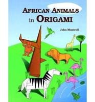 African Animals in Origami