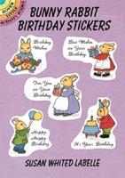 Bunny Rabbit Birthday Stickers