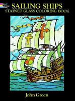 Sailing Ships Stained Glass Coloring Book