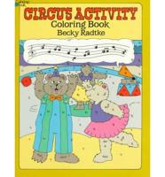 Circus Activity Coloring Book