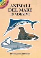 Animali Del Mare: 16 Adesivi (Sea Animals Stickers in Italian)