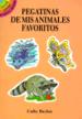 Pegatinas De Mis Animales Favoritos (Favourite Animals Stickers in Spanish)