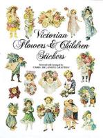Victorian Flowers and Children Stickers