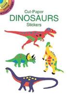 Cut-Paper Dinosaurs Stickers