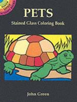 Pets Stained Glass Coloring Book