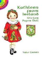 Kathleen from Ireland Sticker Paper Doll