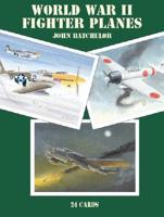 World War II Fighter Planes - 24 Art Cards
